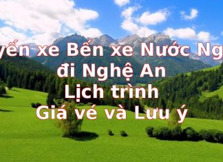 Tuyến xe Bến xe Nước Ngầm đi Nghệ An: Lịch trình, Giá vé và Lưu ý
